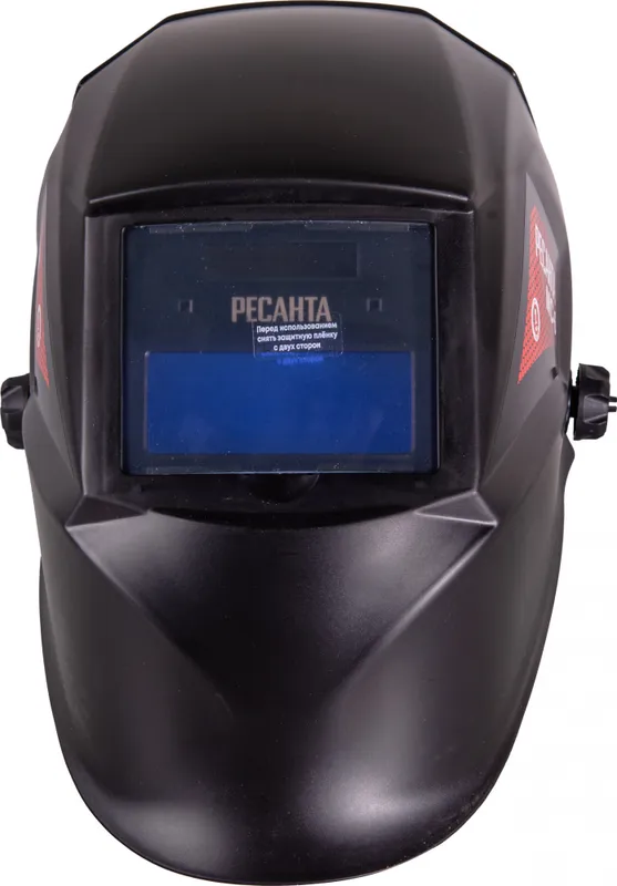 Маска сварщика Ресанта МС-6 филь.:хамел. кл.:1/1/1/2 см.экр.90x35мм черный (65/60)