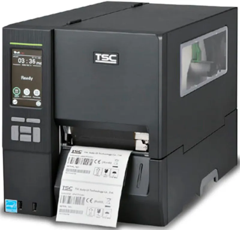 Принтер этикеток TSC MH341T, 4", 300dpi, 4.3" TOUCH LCD, DRAM 256MB/FLASH 512MB, USB+RS-232+ETHERNET+USB HOST, MEDIA NEAR END, TOP BM, Wi-Fi READY, EU