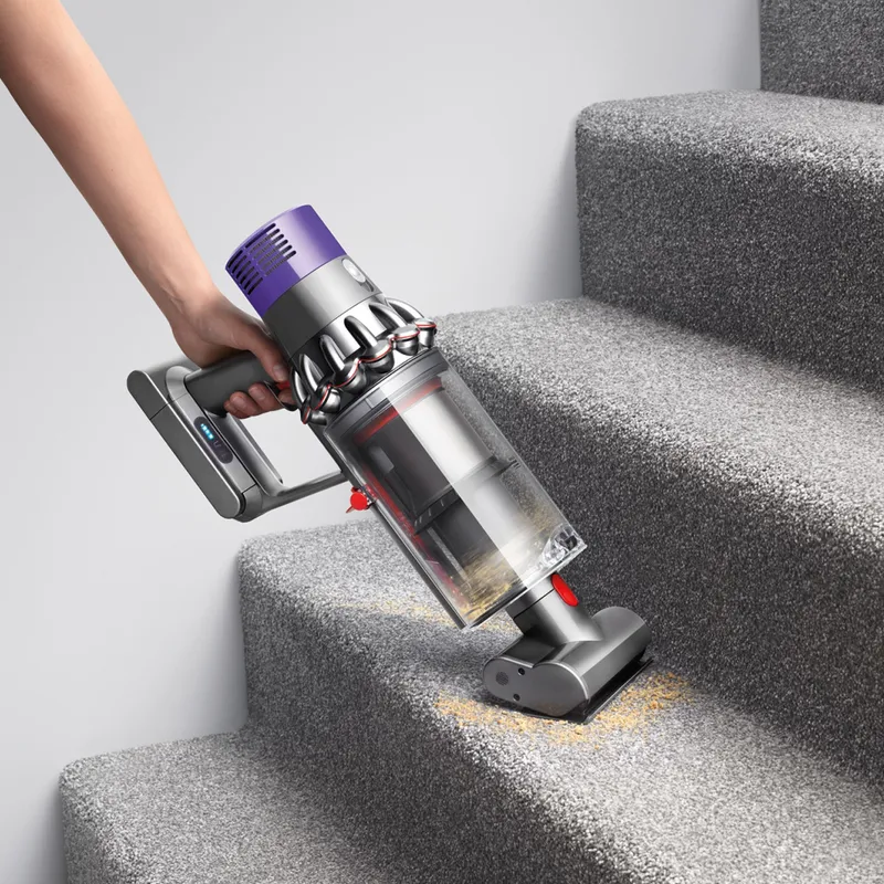 Пылесос Dyson V10 Absolute Extra 525Вт оранжевый/серый