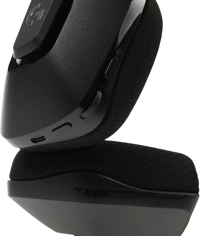 Наушники с микрофоном Logitech G733 Lightspeed черный накладные Radio оголовье (981-000864)