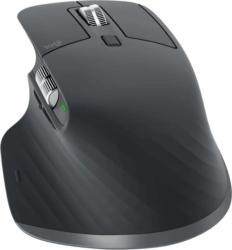 Logitech Wireless MX Master 3S Mouse, Black, [910-006559/910-005710]