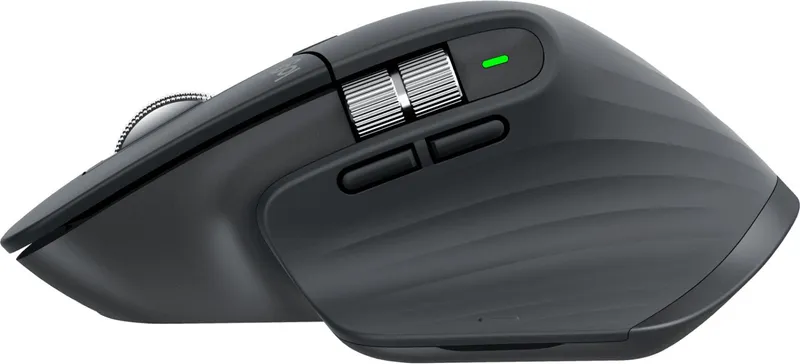 Logitech Wireless MX Master 3S Mouse, Black, [910-006559/910-005710]