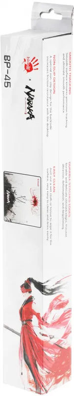 Коврик для мыши A4Tech Bloody BP-45 Naraka Большой белый/рисунок 450x400x3мм