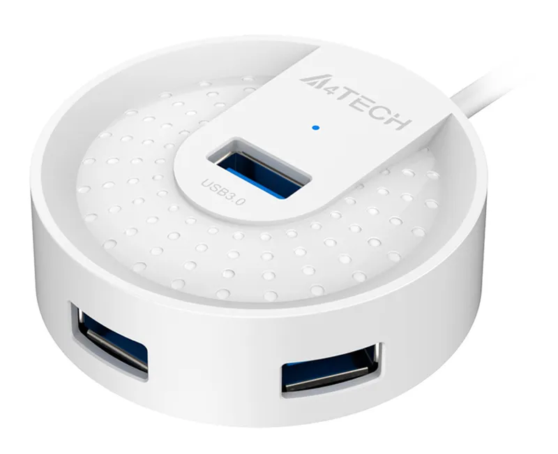 Разветвитель USB 3.0 A4Tech HUB-30 4порт. черный