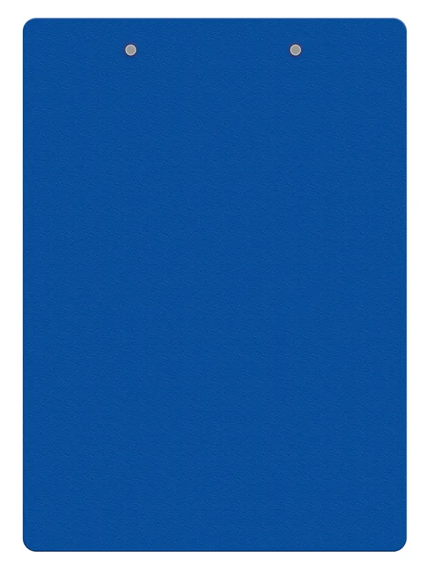 Папка-планшет Бюрократ -PD6004/BLUE A4 пластик 1.2мм синий