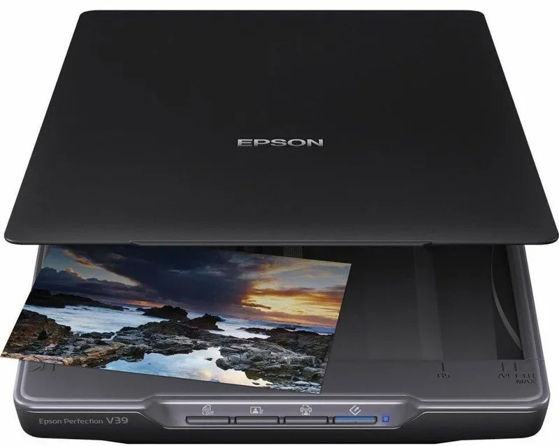 Сканер планшетный Epson Perfection V39 (B11B232201/401/502/268401) A4 черный