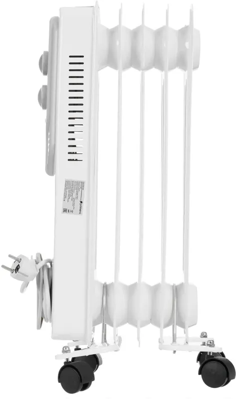 Радиатор масляный Primera ORP-510-HMC 1000Вт белый