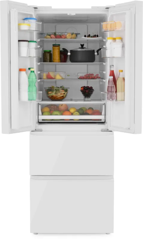 Холодильник Zugel ZRFD361W 3-хкамерн. белый инвертер