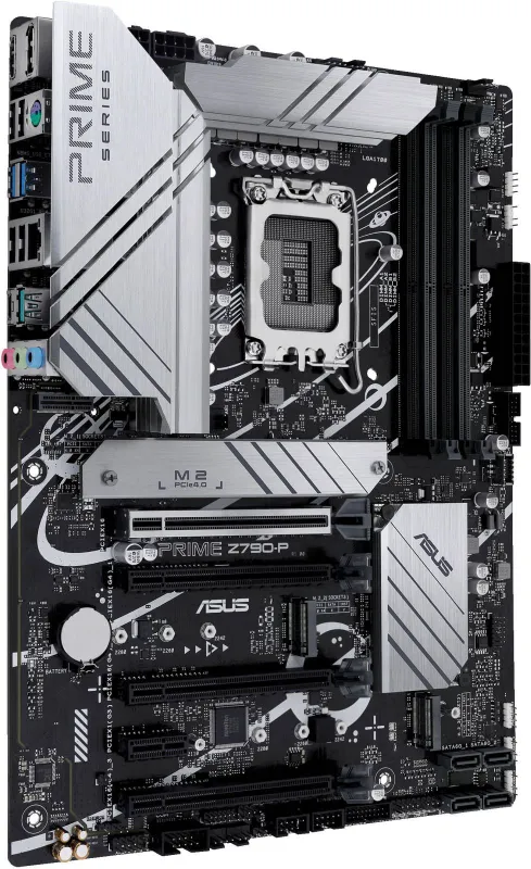 Материнская плата ASUS PRIME Z790-P, LGA1700, Z790, 4*DDR5, HDMI+DP, 4xSATA3 + RAID, M2, Audio, Gb LAN, USB 3.2, USB 2.0, ATX; 90MB1CK0-M0EAY0