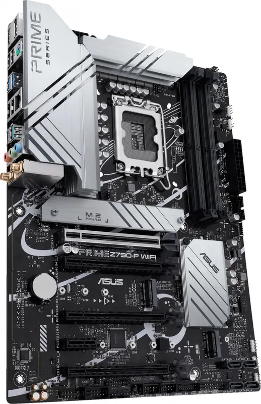 Материнская плата ASUS PRIME Z790-P WIFI, LGA1700, Z790, 4*DDR5, DP+HDMI, SATA3 + RAID, Audio, Gb LAN, USB 3.2, USB 2.0, COM*1 header (w/o cable), ATX; 90MB1CJ0-M0EAY0