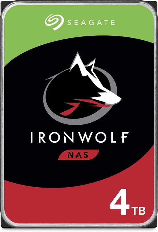 Жесткий диск Seagate SATA-III 4TB ST4000VN006 NAS Ironwolf 4KN (5400rpm) 256Mb 3.5"