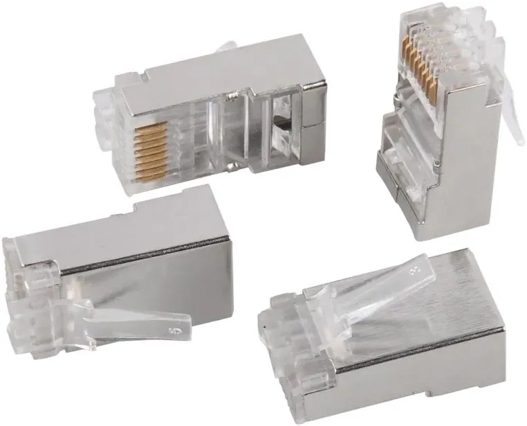 Коннектор ITK (CS3-1C5EF) кат.5e RJ45 прозрачный (упак.:1шт)