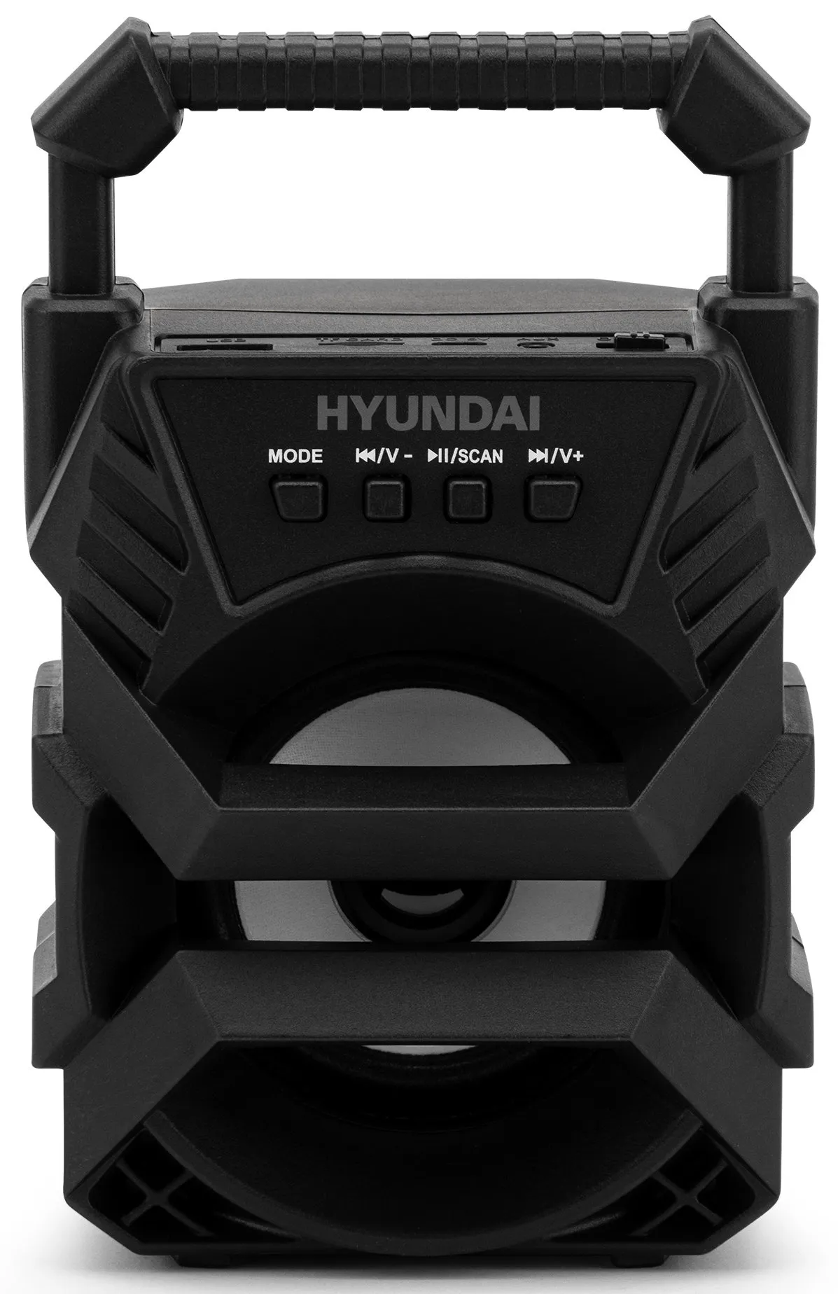 Колонка порт. Hyundai H-PS1000 черный 9W 1.0 BT/USB 10м 500mAh