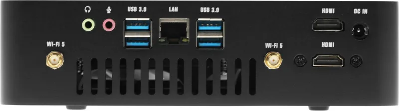 Неттоп Rombica Blackbird i5 HX10482P i5 10400 (2.9) 8Gb SSD256Gb UHDG 630 Windows 10 Professional GbitEth WiFi BT 100W черный (PCMI-0311)