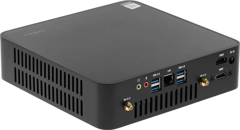 Неттоп Rombica Blackbird i5 HX10482P i5 10400 (2.9) 8Gb SSD256Gb UHDG 630 Windows 10 Professional GbitEth WiFi BT 100W черный (PCMI-0311)