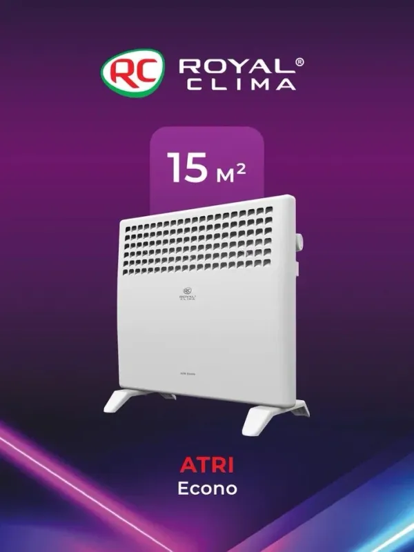 Конвектор Royal Clima ATRI Econo REC-AE1000M 1000Вт белый