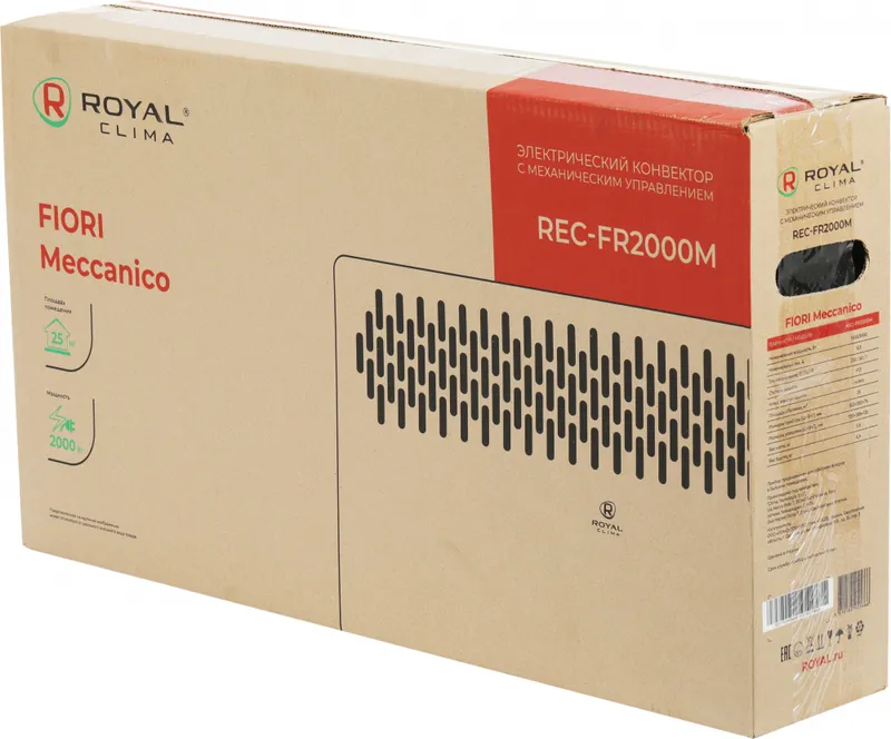 Конвектор Royal Clima FIORI Meccanico REC-FR2000M 2000Вт белый