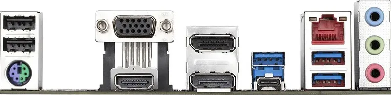 Материнская плата GIGABYTE B760M DS3H DDR4, LGA1700, B760, 4*DDR4, D-sub+DP+HDMI,  4 SATA 6 Гб/с, M2, Audio, Gb LAN, USB 3.2, USB 2.0, Type-C, COM*1 port, mATX