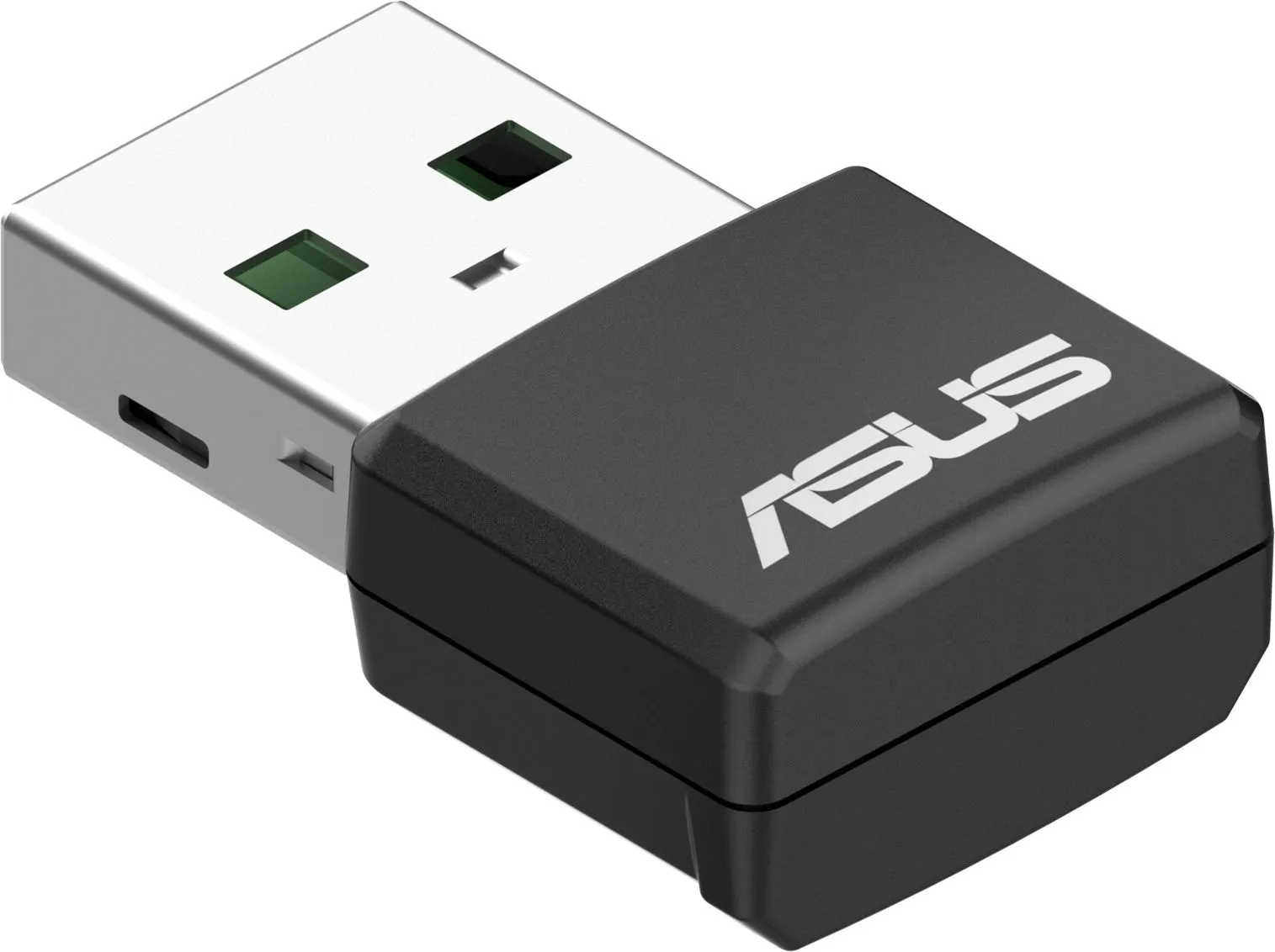Адаптер ASUS USB-AX55 NANO // WI-FI 802.11ax/ac/a/g/n, 400 + 867 Mbps USB 3.0 Adapter + 2 antenna ; 90IG06X0-MO0B00