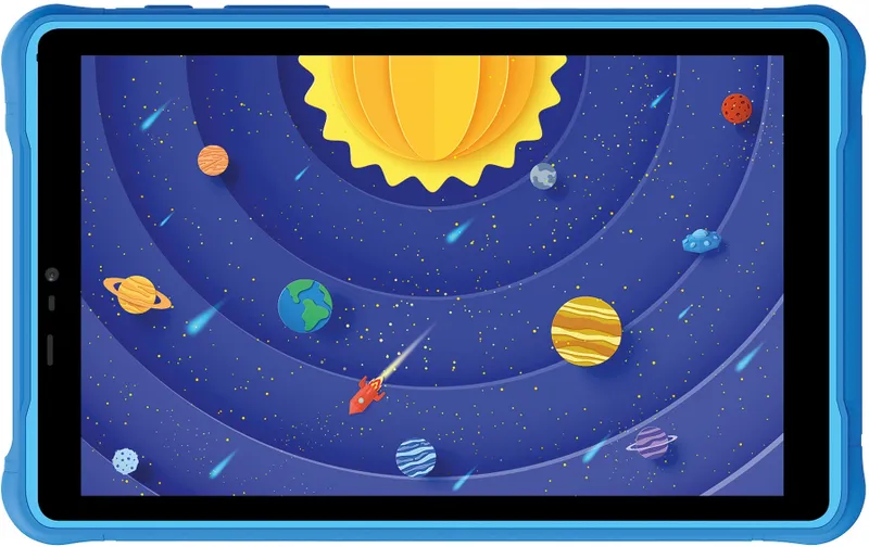 Планшет Digma Kids 8260C T310 (1.8) 4C RAM4Gb ROM64Gb 8" IPS 1280x800 3G 4G Android 12 синий 2Mpix 2Mpix BT GPS WiFi Touch microSD 128Gb 4000mAh