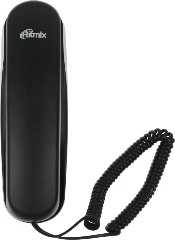 Телефон проводной Ritmix RT-002 черный