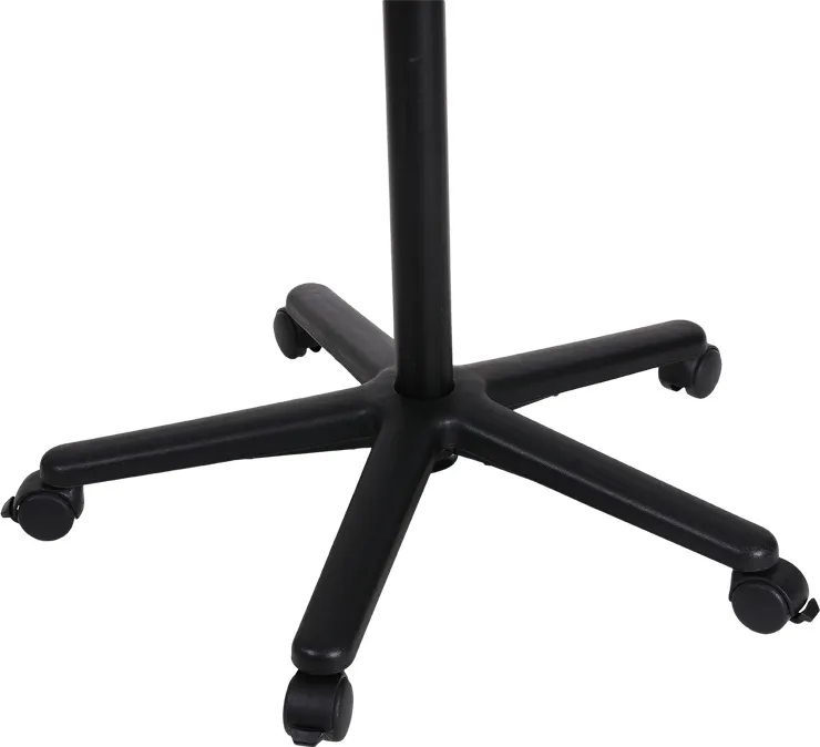 Флипчарт Deli EV130 лак 75x106.7см на роликах белый/черный