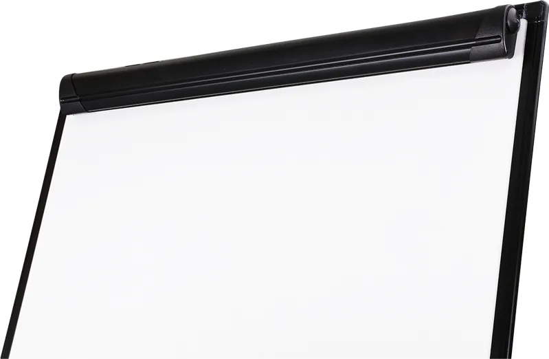 Флипчарт Deli EV130 лак 75x106.7см на роликах белый/черный