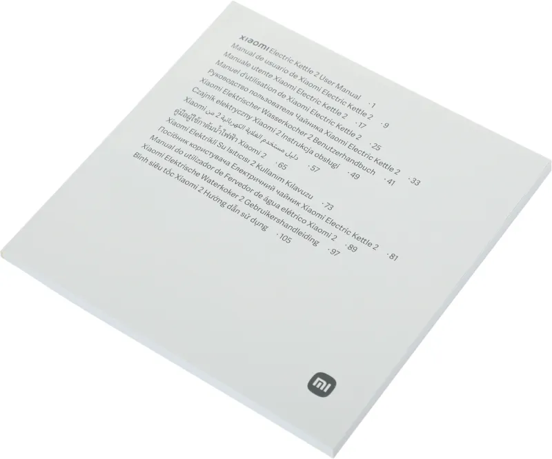 Чайник электрический Xiaomi Electric Kettle 2 EU 1.7л. 1800Вт белый корпус: металл/пластик (BHR5927EU)