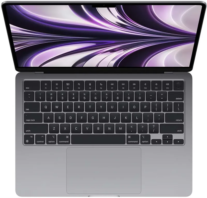 Ноутбук Apple MacBook Air A2681 M2 8 core 8Gb SSD256Gb/8 core GPU 13.6" IPS (2560x1664) Mac OS grey space WiFi BT Cam (MLXW3LL/A)