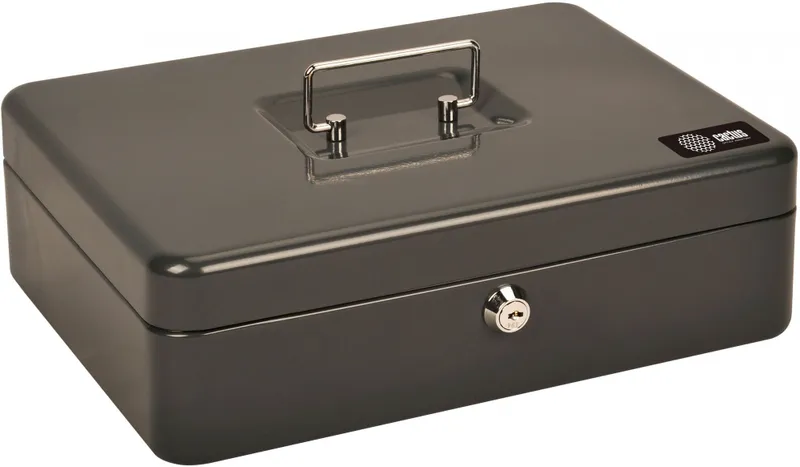 Ящик для денег без номинала Cactus CS-CB-004GY 90x300x240 серый сталь 1.967кг