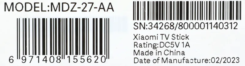 Медиаплеер Xiaomi Mi TV Stick 4K 8Gb