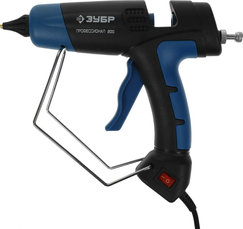 Клеевой пистолет Зубр 06852-11 150Вт 20гр/мин стерж.:11.2мм