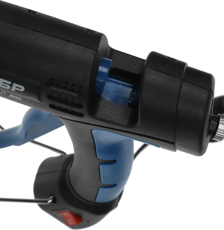 Клеевой пистолет Зубр 06852-11 150Вт 20гр/мин стерж.:11.2мм