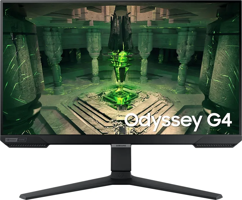 Монитор Samsung 25" Odyssey G4 S25BG400EI черный IPS LED 16:9 HDMI полуматовая HAS Piv 400cd 178гр/178гр 1920x1080 240Hz FreeSync Premium DP FHD 4.5кг