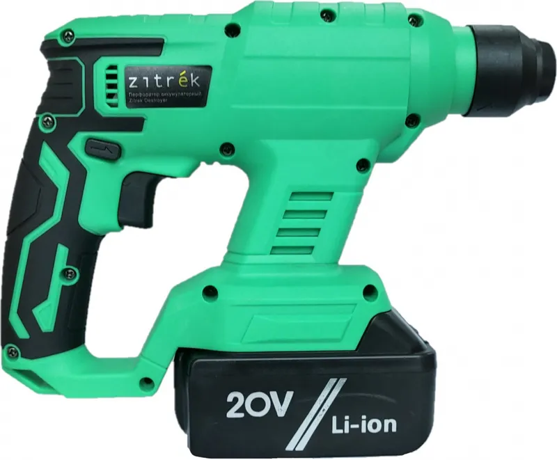 Перфоратор Zitrek Destroyer патрон:SDS-plus уд.:1.5Дж аккум. (кейс в комплекте)
