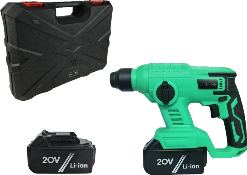 Перфоратор Zitrek Destroyer патрон:SDS-plus уд.:1.5Дж аккум. (кейс в комплекте)