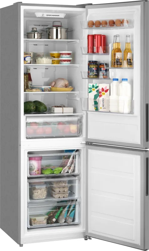 Холодильник Weissgauff WRK 190 X Full NoFrost 2-хкамерн. нержавеющая сталь