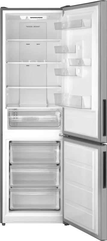 Холодильник Weissgauff WRK 190 X Full NoFrost 2-хкамерн. нержавеющая сталь