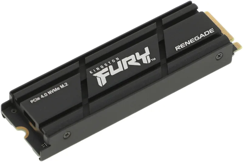 Твердотельный накопитель Kingston SSD 500GB SFYRSK/500G Fury Renegade M.2 2280 PCIe 4.0 x4 NVMe R7300/W3900MB/s 3D TLC MTBF 2M 500TBW  Retail Heatsink 1 year