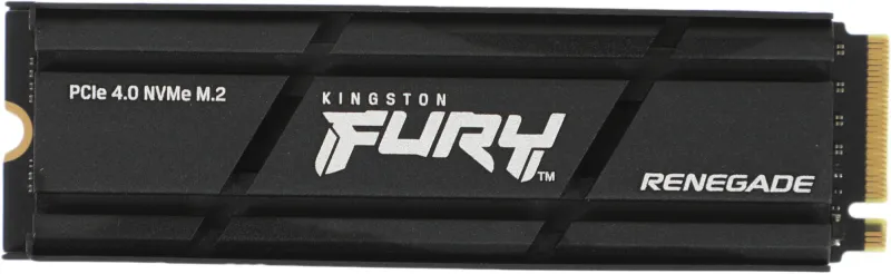 Твердотельный накопитель Kingston SSD 2TB SFYRD/2000G Fury Renegade M.2 2280 PCIe 4.0 x4 NVMe R7300/W7000MB/s 3D TLC MTBF 2M 2,0PBW Retail Heatsink 1 year