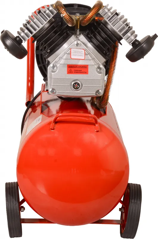 Компрессор поршневой Ресанта КП-50/400М масляный 400л/мин 50л 2500Вт красный/черный