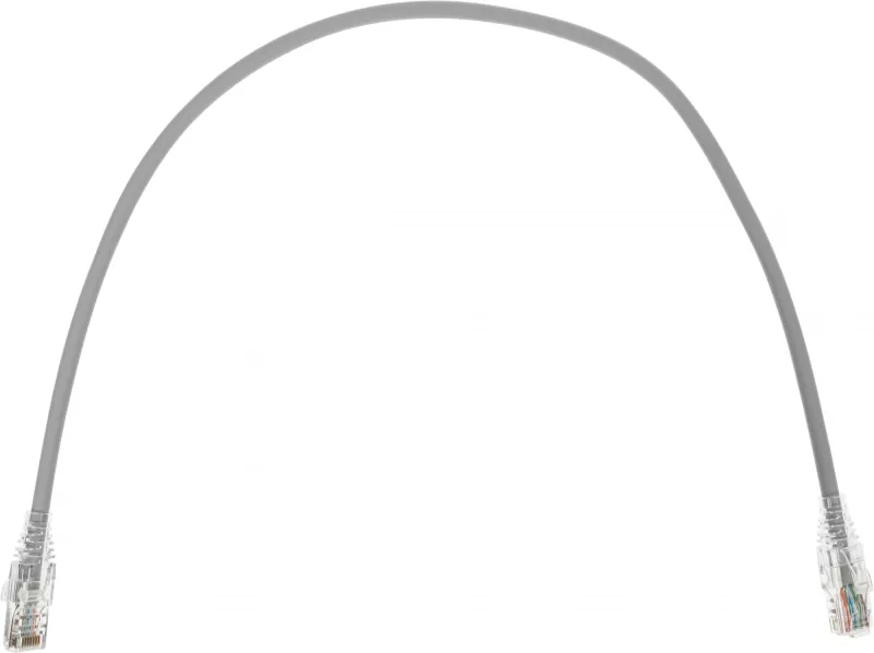 Патч-корд WRline WR-PC-RJ45-UTP-5E-0.5-GY UTP RJ-45 вил.-вилка RJ-45 кат.5E 0.5м серый LSZH