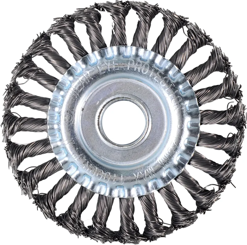 Щетка дисковая по мет. Вихрь 73/1/3/46 d=125мм d(посад.)=22.2мм (угловые шлифмашины) (упак.:1шт)
