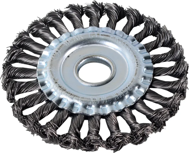 Щетка дисковая по мет. Вихрь 73/1/3/46 d=125мм d(посад.)=22.2мм (угловые шлифмашины) (упак.:1шт)