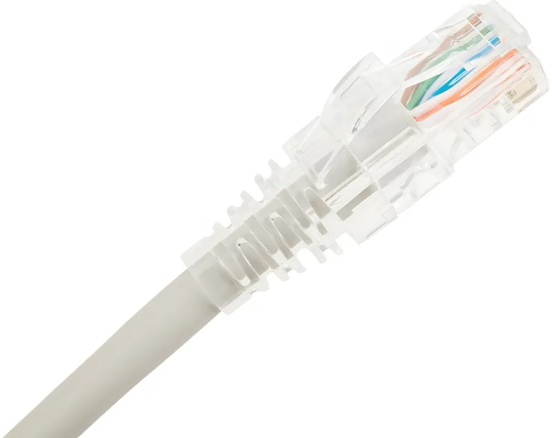 Патч-корд WRline WR-PC-RJ45-UTP-5E-1.5-GY UTP RJ-45 вил.-вилка RJ-45 кат.5E 1.5м серый LSZH (уп.:1шт)
