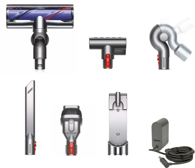 Пылесос ручной Dyson V8 Extra 425Вт серый/фиолетовый