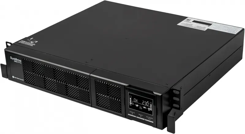 Systeme Electric Smart-Save Online SRT, 1500VA/1500W, On-Line, Extended-run, Rack 2U(Tower convertible), LCD, Out: 8xC13, SNMP Intelligent Slot, USB, RS-232