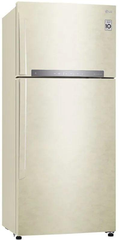 Холодильник LG GN-H702HEHL 2-хкамерн. бежевый глянц.