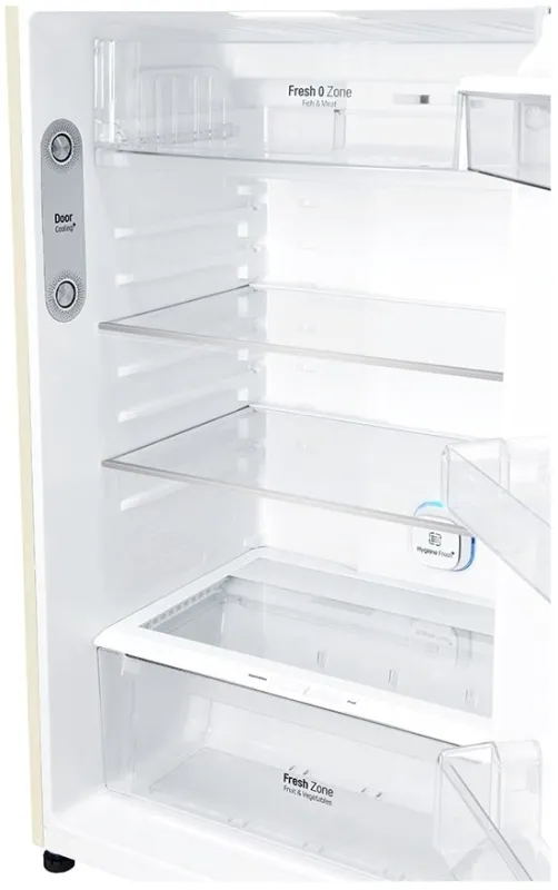 Холодильник LG GN-H702HEHL 2-хкамерн. бежевый глянц.