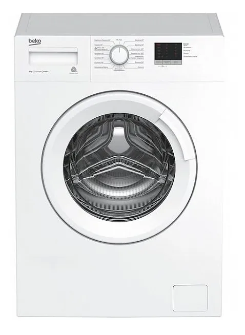 Стиральная машина Beko WRE6511BWW класс: A загр.фронтальная макс.:6кг белый инвертер